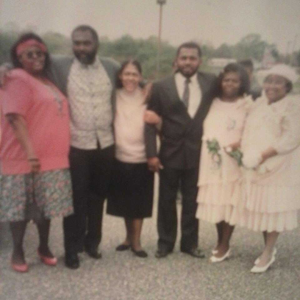 Mommy and her siblings at Mikes wedding